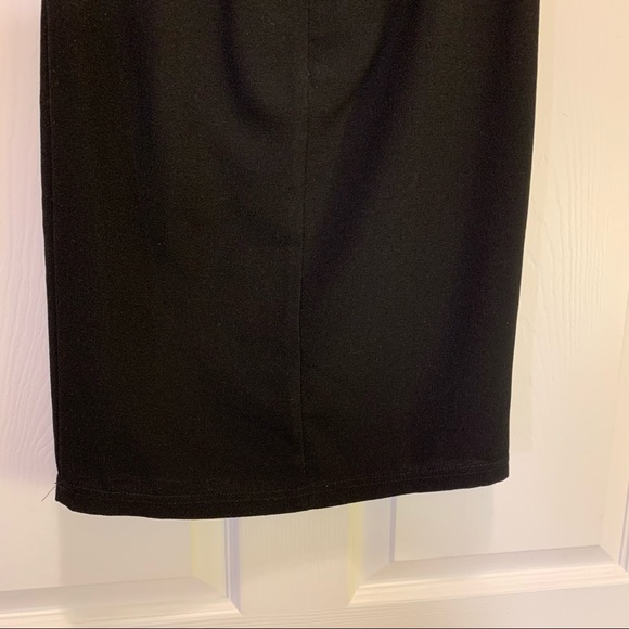 Forever 21 Black Fully Lined Pencil Skirt Size S - Picture 6 of 7